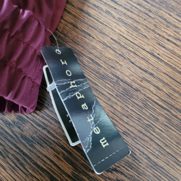 Metaphor Windsor Wine Pull On Trouser Pants Size Women's XL NEW - Picture 12 of 12
